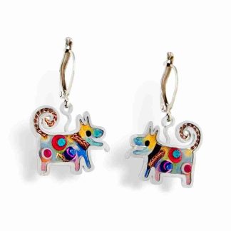 Seeka Dog Earrings Style #1410334