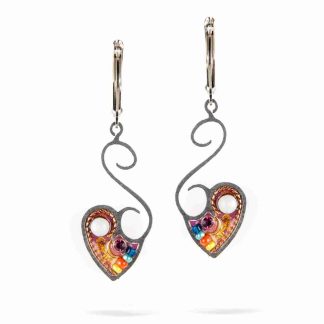Seeka Heart Earrings Style #1411017
