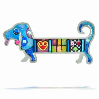 Seeka Blue Dog Pin Style #1420320