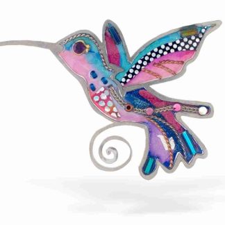 Seeka Blue Hummingbird Pin Style #1420607B