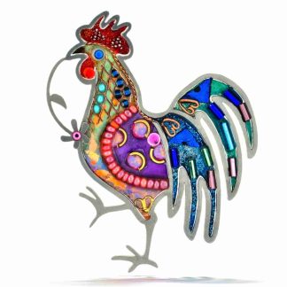 Seeka Rooster Pin Style #1420826