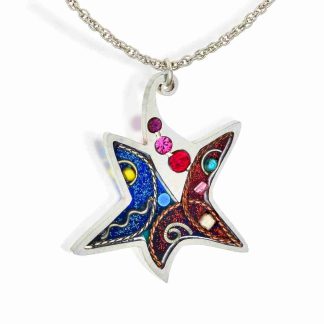 Seeka Star Necklace - Dark Style #1432301D