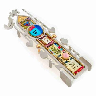 Seeka Column of Blessing Mezuzah Style #1450161