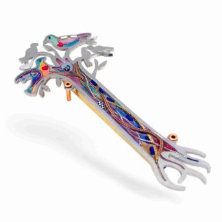 Seeka Tree of Life with Doves Mezuzah Style #1450694