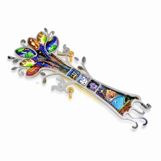Seeka Tree of Life Mezuzah Style #1451406