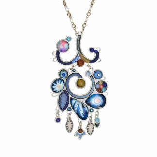 Yoolie's Spring-Summer 2020 Necklace, Blue Velvet Color Group #1832507