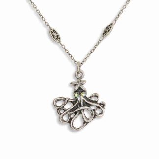 Sleek Okee Octopus Necklace Made By La Contessa