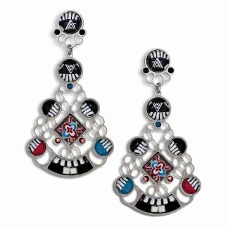Yoolie's Spring 2015 Earrings, Pinwheel Color Group #1515505