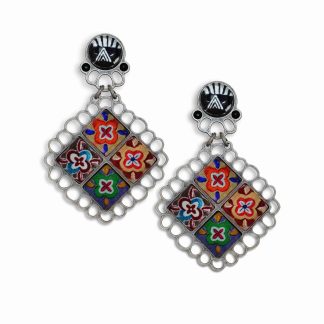 Yoolie's Spring 2015 Earrings, Pinwheel Color Group #1515504