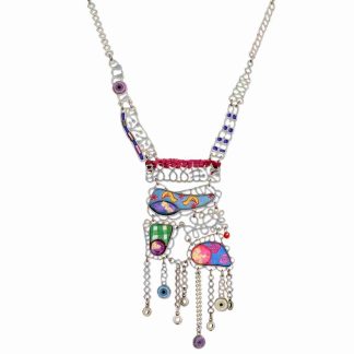 Yoolie's Spring 2016 Necklace, Crazy Quilt Color Group #1637407