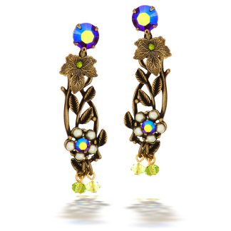Lovingly Created By La Contessa, Bouncy Peaceful Autumn Foliage Earrings