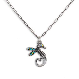 La Contessa Winged Sea-Horse Necklace