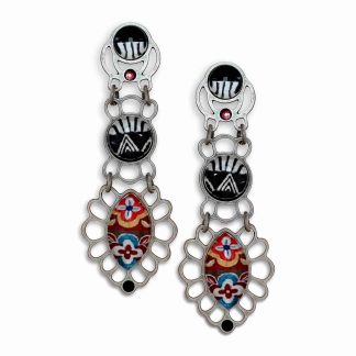 Yoolie's Spring 2015 Earrings, Pinwheel Color Group #1515503