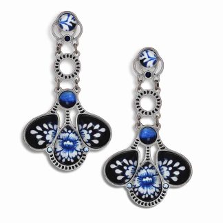 Yoolie's Spring 2015 Earrings, Delftware Color Group #1515105