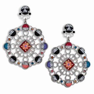 Yoolie's Spring 2015 Earrings, Pinwheel Color Group #1515506
