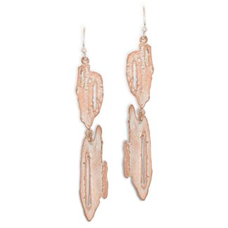 Natural Birch Bark Earrings Meticulously Made By Silver Seasons