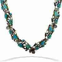 La Contessa Meticulously Handmade Spring Flower Necklace
