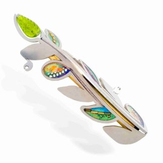 Seeka Olive Branch Mezuzah Style #1450637