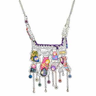 Yoolie's Spring 2016 Necklace, Crazy Quilt Color Group #1637410