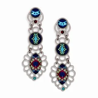 Yoolie's Spring 2015 Earrings, Aegean Sea Color Group #1514503