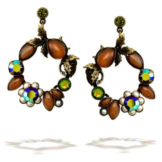 Fall Foliage Earrings Lovingly Made By La Contessa