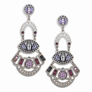 Yoolie's Spring 2015 Earrings, Lilac Blossom Earring Style #1514207