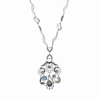 Yoolie's Spring 2015 Necklace, Blues Color Group #1535310