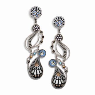 Yoolie's Spring 2015 Earrings, Blues Color Group #1515306