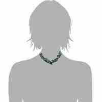La Contessa Meticulously Handmade Spring Flower Necklace - Image 4