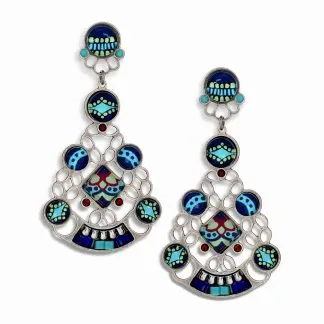 Yoolie's Spring 2015 Earrings, Aegean Sea Color Group #1514505