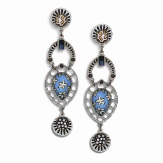 Yoolie's Spring 2015 Earrings, Blues Color Group #1515305