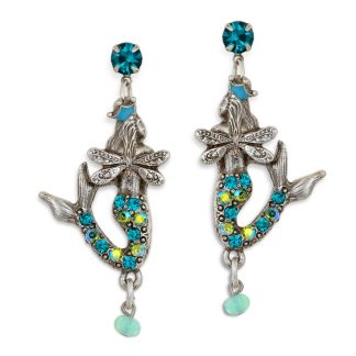 Designed And Caringly Made La Contessa Enchanting Winged Mermaid Earrings